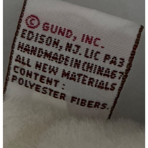 Vintage Gund Egghead 3603 Plush White Duck Easter Egg Hat Original Tag 6" - Picture 9 of 10